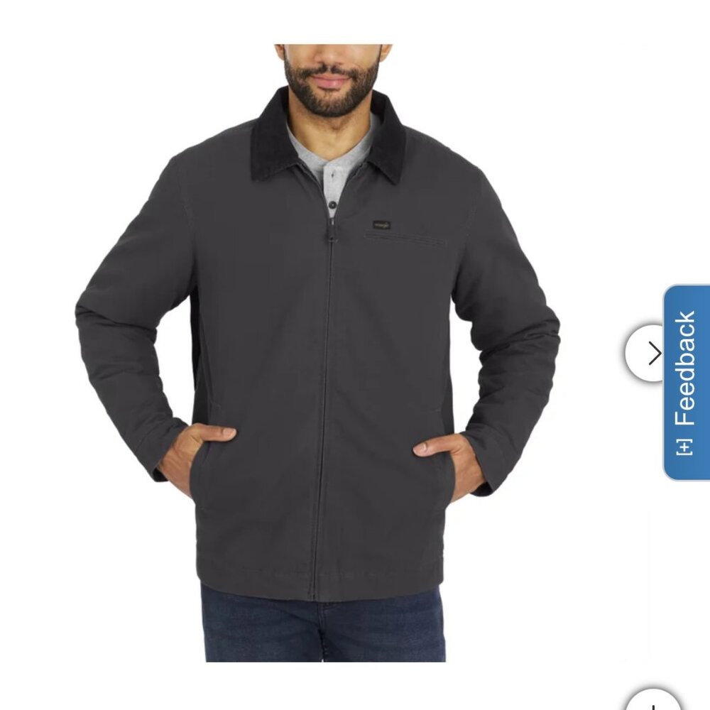 WRANGLER CANVAS WORK JACKET - NWT